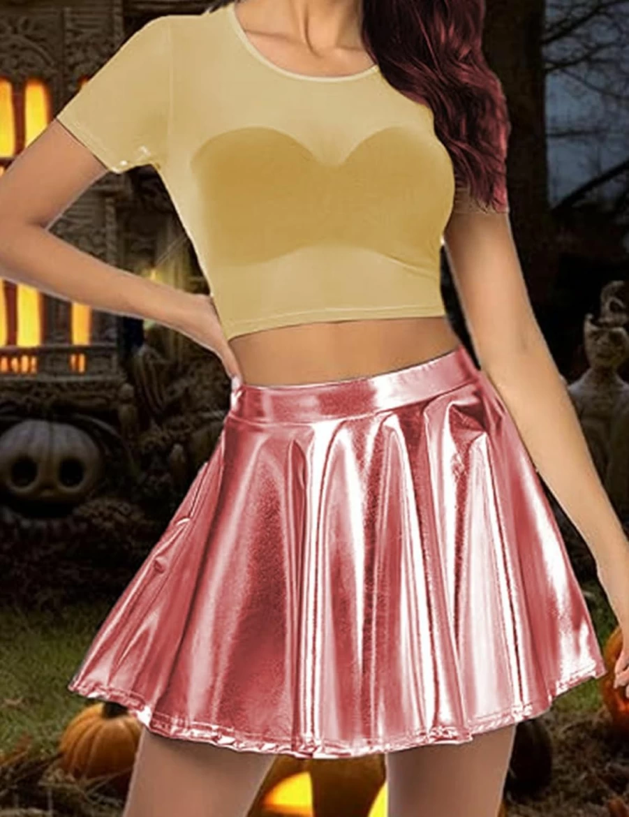 "Buyears Women's Sexy Mesh Crop Top - Stretchy Sheer Blouse for Clubwear & Night Out"