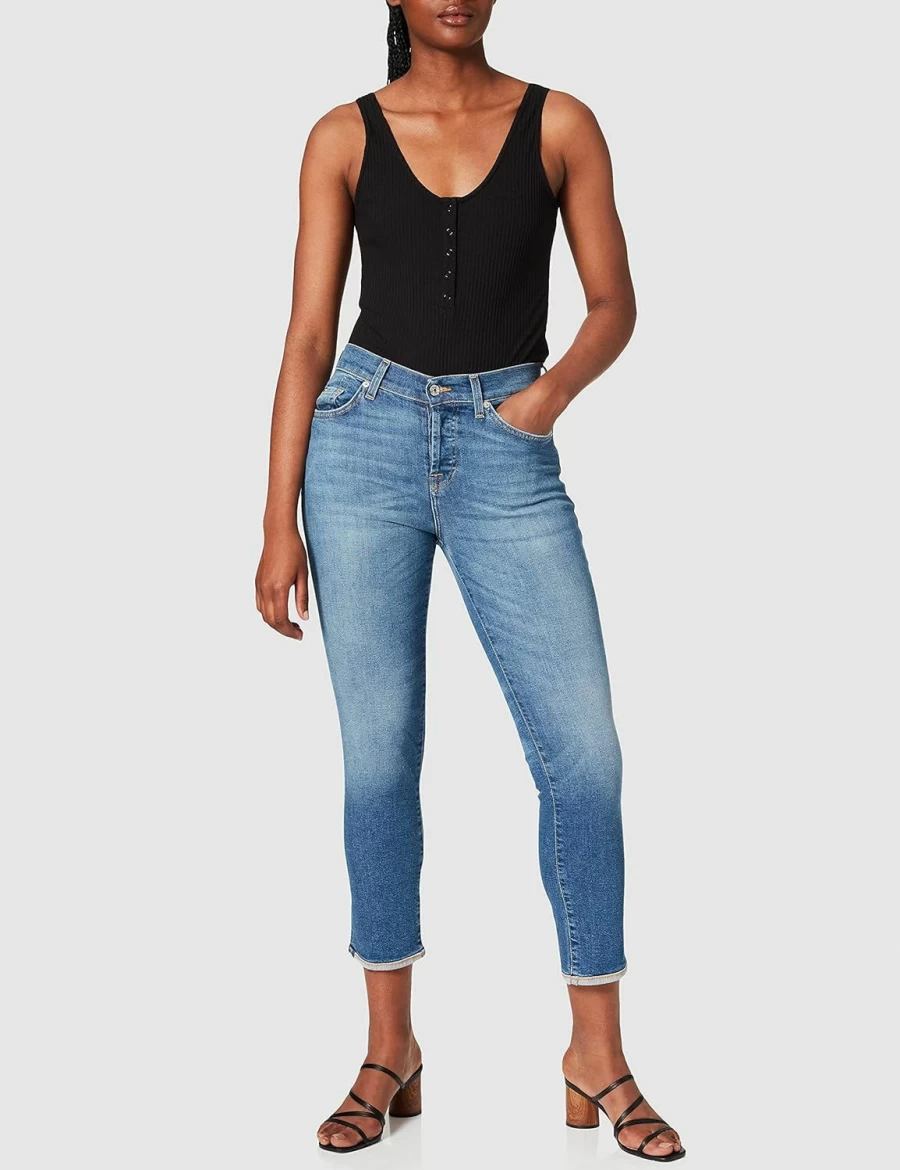 Hurley Women's V-Neck Ribbed Bodysuit - Comfortable Stretch Fit Casual Top