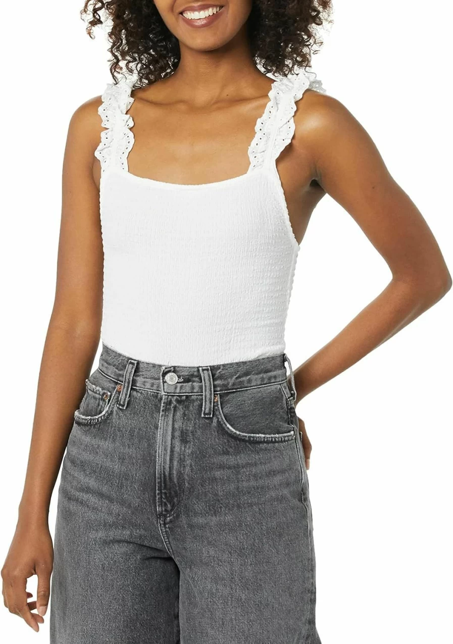 BB DAKOTA Women's Kiss Me Bodysuit Top - Stylish & Comfortable T-Shirt for Women